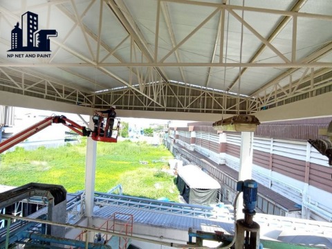 รับติดตั้งตาข่ายกันนก PE